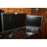 TWO SANYO FLATSCREEN TV'S