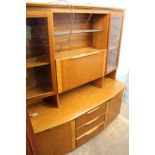 A RETRO TEAK WALL UNIT