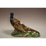 A LARGE BESWICK PHEASANT FIGURE MODEL NUMBER 1225