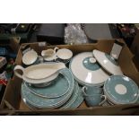 A QUANTITY OF ROYAL DOULTON ' CASCADE TEA AND DINNERWARE