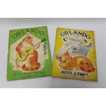 KATHLEEN HALE - 'ORLANDO THE MARMALADE CAT BUYS A FARM', first edition and 'Orlando The Marmalade C