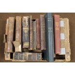 BOUND VOLUMES to include Sporting Record 1959, Tit Bits, Gardener 1905-6, Boys Own Paper 1884 A/F a