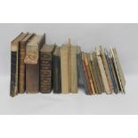 A BOX OF POETRY BOOKS including Antiquarian, Milton, Wordsworth, de la Mare etc.