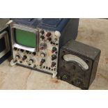 A COSSOR CDU150 CT531/3 OSCILLOSCOPE, and for spares, repair an AVO model 40 multimeter