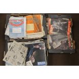 THREE BOXES OF MAGAZINES AND SHEET MUSIC to include Picture Post 1940s and 1950s, Illustrated 1940s