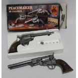 A BOXED REPLICA COLT: 45 REVOLVER, together with a Denix Replica Colt Navy Pistol