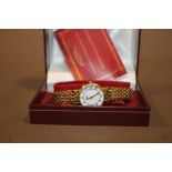 A BOXED LADIES ROTARY WRIST WATCH