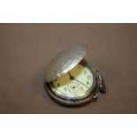 AN ANTIQUE GOLF BALL PENDANT WATCH BY TALIS