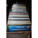 TWO BOXES OF ASSORTED LP RECORDS