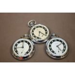 THREE INGERSOLL POCKET WATCHES