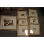 A COLLECTION OF SIGNED LTD EDITION PRINTS OF TEDDY BEARS