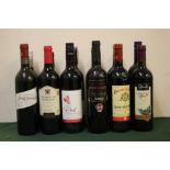 12 BOTTLES OF MAINLY SUPERMARKET RED WINE TO INCLUDE 1 BOTTLE OF ROC DE LUSSAC SAINT EMILLION 2010