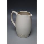 KEITH MURRAY FOR WEDGWOOD, a tall baluster jug, H 20.5 cm A/FCondition Report:Chip to spout.