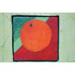 CIRCLE OF ALAN LOWNDES (1921-1978). Study of an orange, bearing signature and dated 1973, oil on