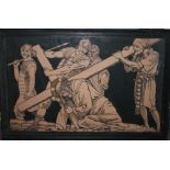 THOMAS NOYES LEWIS (d.1852). Thirteen stations of the cross, mostly signed in plate in various