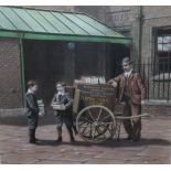 JOHN SEEREY LESTER (1945/46). Manchester Library, signed lower right and dated '77, pastel, gilt