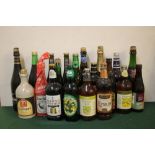 20 BOTTLES OF ASSORTED BEERS AND CIDERS TO INCLUDE KWAKCondition Report:all very well past their