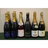 15 BOTTLES OF SPARKLING WINES TO INCLUDE 6 BOTTLES OF JEANMAIRE Y2K CHAMPAGNE, various styles to