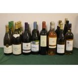 24 BOTTLES OF WHITE WINE TO INCLUDE 2 BOTTLES OF CALVERT RESERVE BORDEAUX 2003, various countries