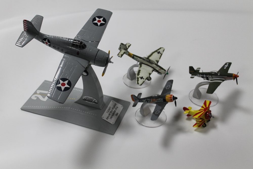 A COLLECTION OF MODEL AREOPLANES