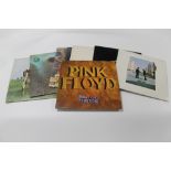 A COLLECTION OF PINK FLOYD VINYL RECORDS, TO INCLUDE ATOM HEART MOTHER, MEDDLE, ANIMALS, THE WALL,