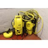 TWO KARCHER PRESSURE WASHERS