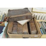 A BOX OF ANTIQUARIAN BOOKS