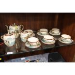 AN ORIENTAL STYLE COFFEE SET