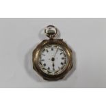 A GOLD POCKET WATCH