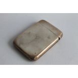 A LARGE SILVER VESTA CASE, WITH FALL FRONT & HIDDEN PHOTOGRAPH FRAME, Hallmarked Birmingham 1902. 5