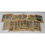 BEANO COMICS - to include No.296 1946, No. 316 1947, incomplete No. 36 1939, fourteen 1980s issues