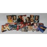 A COLLECTION OF VARIOUS X-FILES PHOTOGRAPHS, one bearing signature for Gillian Anderson, together w