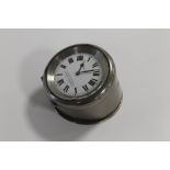 S. SMITH & SON LTD. CAR DASH BOARD CLOCK in hinged bracket fitting