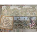 A LARGE TAPESTRY TOGETHER WITH TWO OTHERS (3)