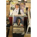 A CASE OF DAVID ESSEX LP RECORD'S PLUS A CASE OF DAVID ESSEX SINGLES