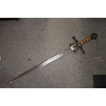 A DECORATIVE 'ROBIN HOOD' SWORD