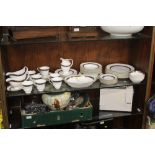 A ROYAL DOULTON HARLOW PART DINNER SERVICE