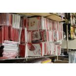 A LARGE QUANTITY OF ASSORTED GREETINGS CARDS, MAINLY VALENTINES