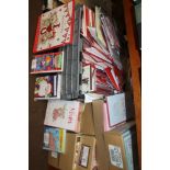 A QUANTITY OF ASSORTED GREETINGS CARDS TO INCLUDE BIRTHDAY, VALENTINES, CHRISTMAS, SPECIAL