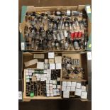 VINTAGE BOXED AND LOOSE AUDIO/RADIO/MISC. VALVES, including B7G, B9A, IO types, rectifiers etc.(2