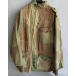 A BRITISH DENISON SMOCK WITH FULL LENGTH ZIP, label marked 'Smock Denison (Airborne Troops) size