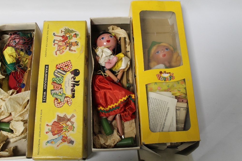 FOUR BOXED PELHAM PUPPETS, together with a small collection of Sindy, Tressy and other dolls to - Image 5 of 7