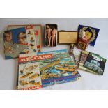 A BOXED MECCANO OCEAN TERMINAL SET (box A/F), boxed Lego System Construction Set, boxed Chad