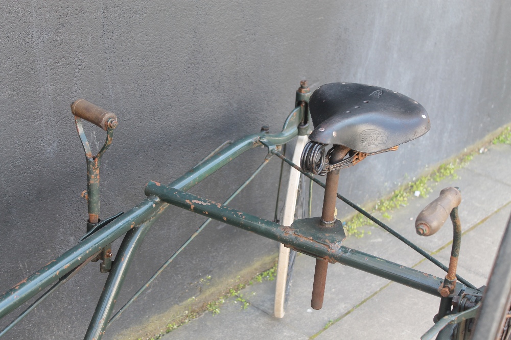 AN 1880 COVENTRY ROTARY TRICYCLE (REPLICA), This is an exact replica of a Victorian design. The - Image 9 of 12