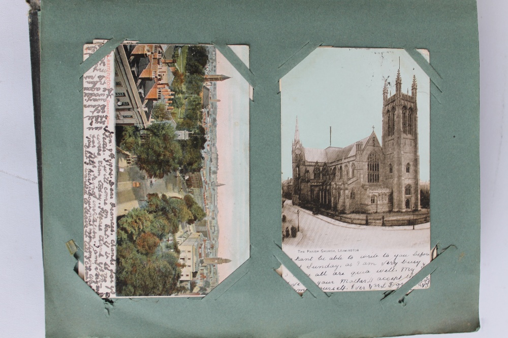 AN ALBUM OF APPROXIMATELY 200 EDWARDIAN AND LATER POSTCARDS - Image 2 of 6