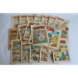 A COLLECTION OF VARIOUS COMICS FROM 1969-1970, to include Beano, Dandy, Sally and Mandy (25)