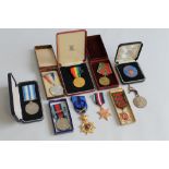 A COLLECTION OF MILITARY AND OTHER MEDALS, to include an Arctic Star, Russia 1945-1955