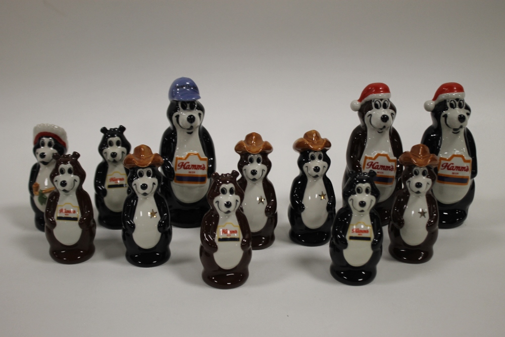 A COLLECTION OF BOXED AND UNBOXED WADE HAMMS BEAR FIGURES