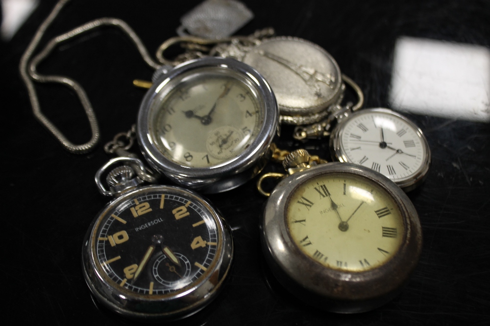 A COLLECTION OF ASSORTED POCKET WATCHES TO INCLUDE VINTAGE EXAMPLES