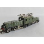 A MARKLIN HO GAUGE GREEN 5BB CCS800 KROKODIL ELECTRIC ARTICULATED LOCOMOTIVE